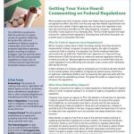 Getting Your Voice Heard: Commenting on Federal Regulations